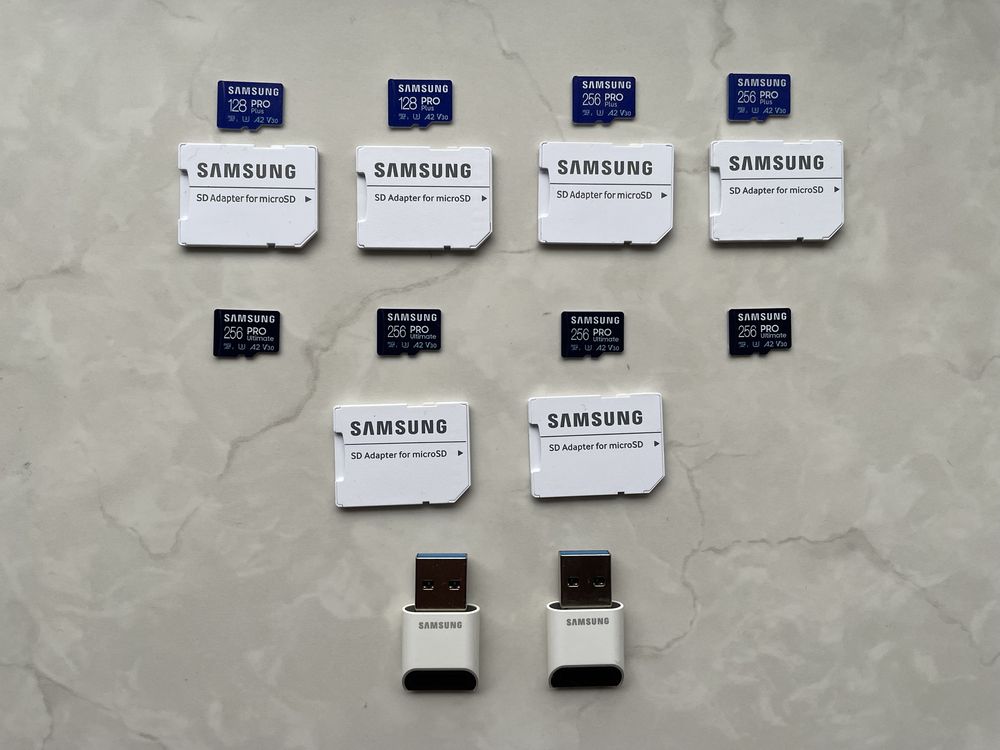 Карти памяті Samsung Pro Plus/Ultimate 128/256gb Class 10 USA