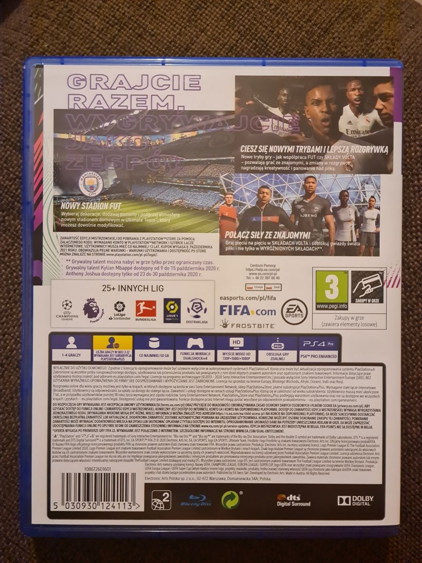 Gra FIFA 21  PS4/PS5