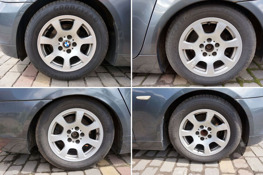 KOŁA FELGI ALUFELGI 5 E61 16 5X120 7J ET20 36116762000 16 5x120 16 5X120 7J ET20 BMW 2003-2007