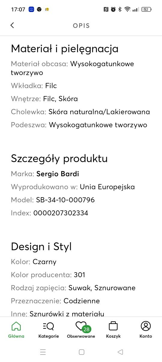 Botki Sergio Bardi