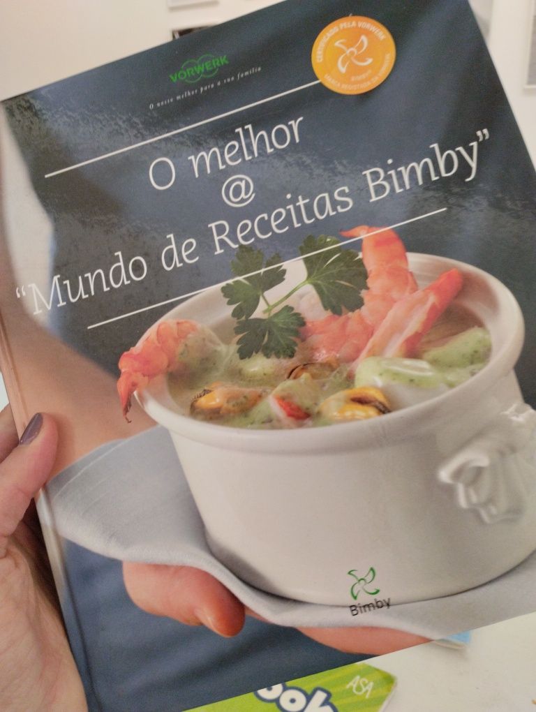 Livro Bimby " Mundo de receitas Bimby"