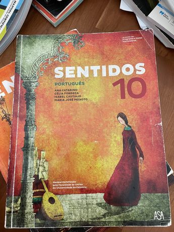 Sentidos - manual português 10° ano
