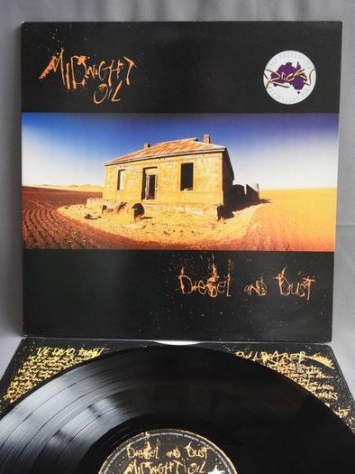 Midnight Oil Diesel And Dust LP пластинка Holland EX+ оригинал 1987