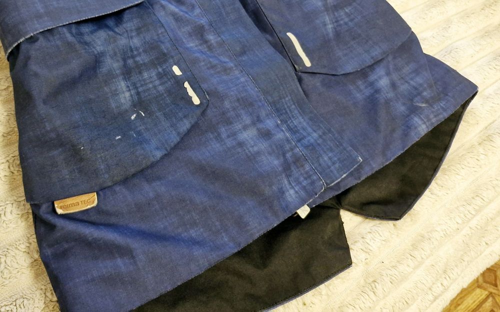 Куртка зимова Reima tec 140 рейма тек курточка зимняя