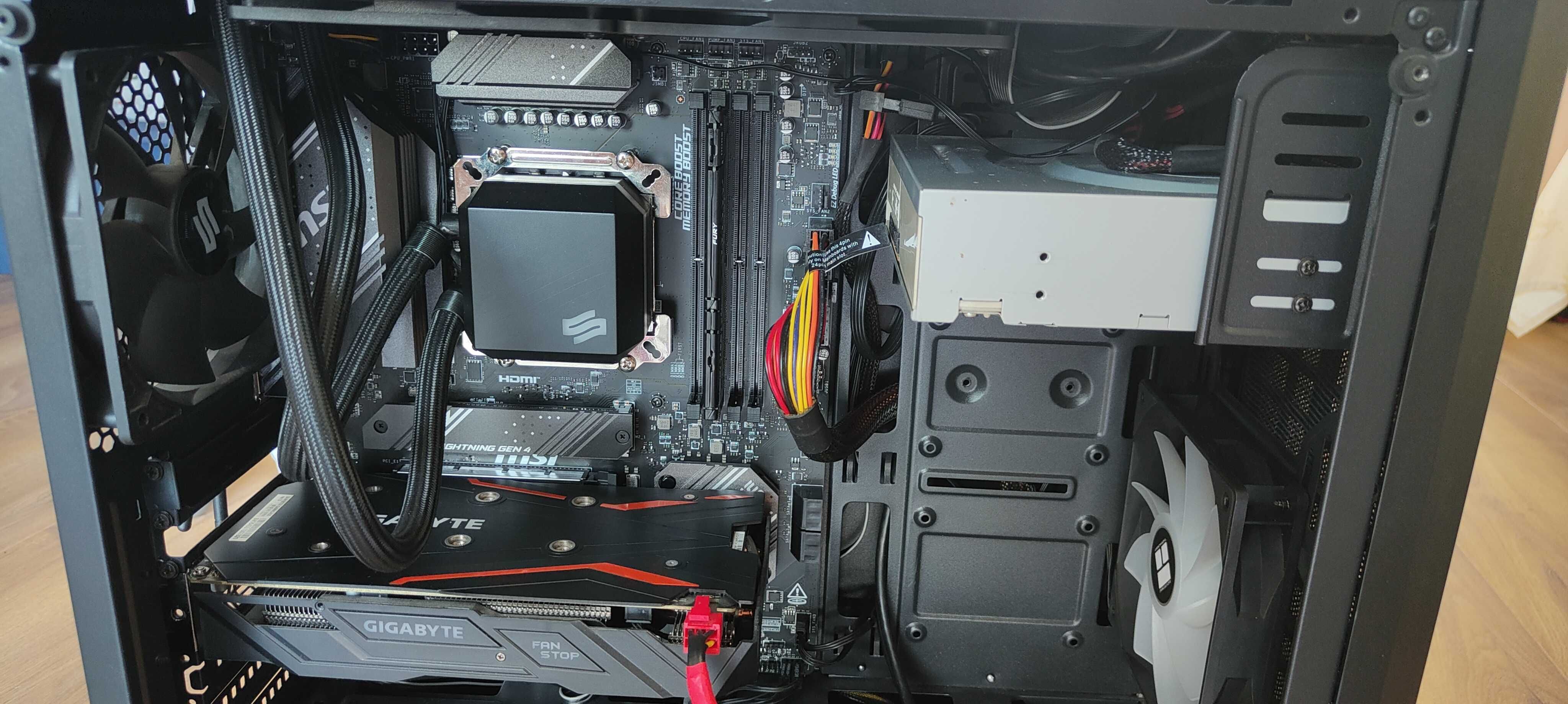 Komputer gamingowy AMD Ryzen 9 7900 / 32GB DDR5 / 1Tb NVME / 600W