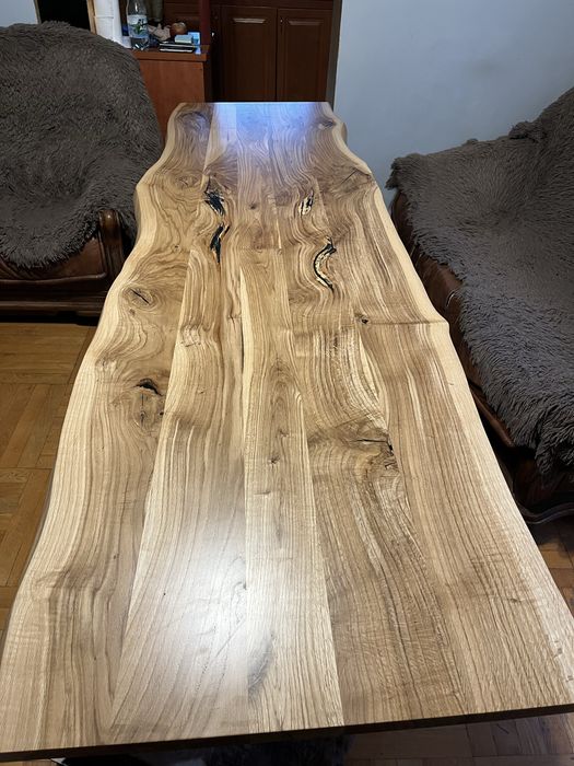 Blat dębowy lity 245x75