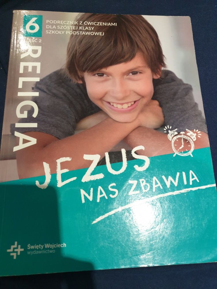 Podręcznik +ćwiczenia religia cz.2 klasa 6