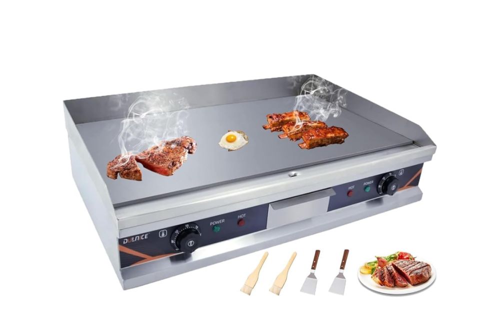 DULNICE Grill elektryczny 4400W duża płyta Teppanyaki