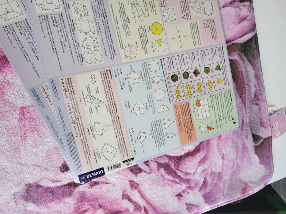 Podkładka na biurko Matematyka- geometria