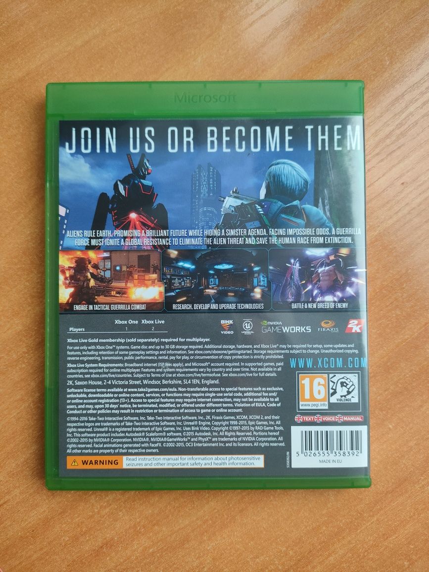 Xcom 2 na xbox one