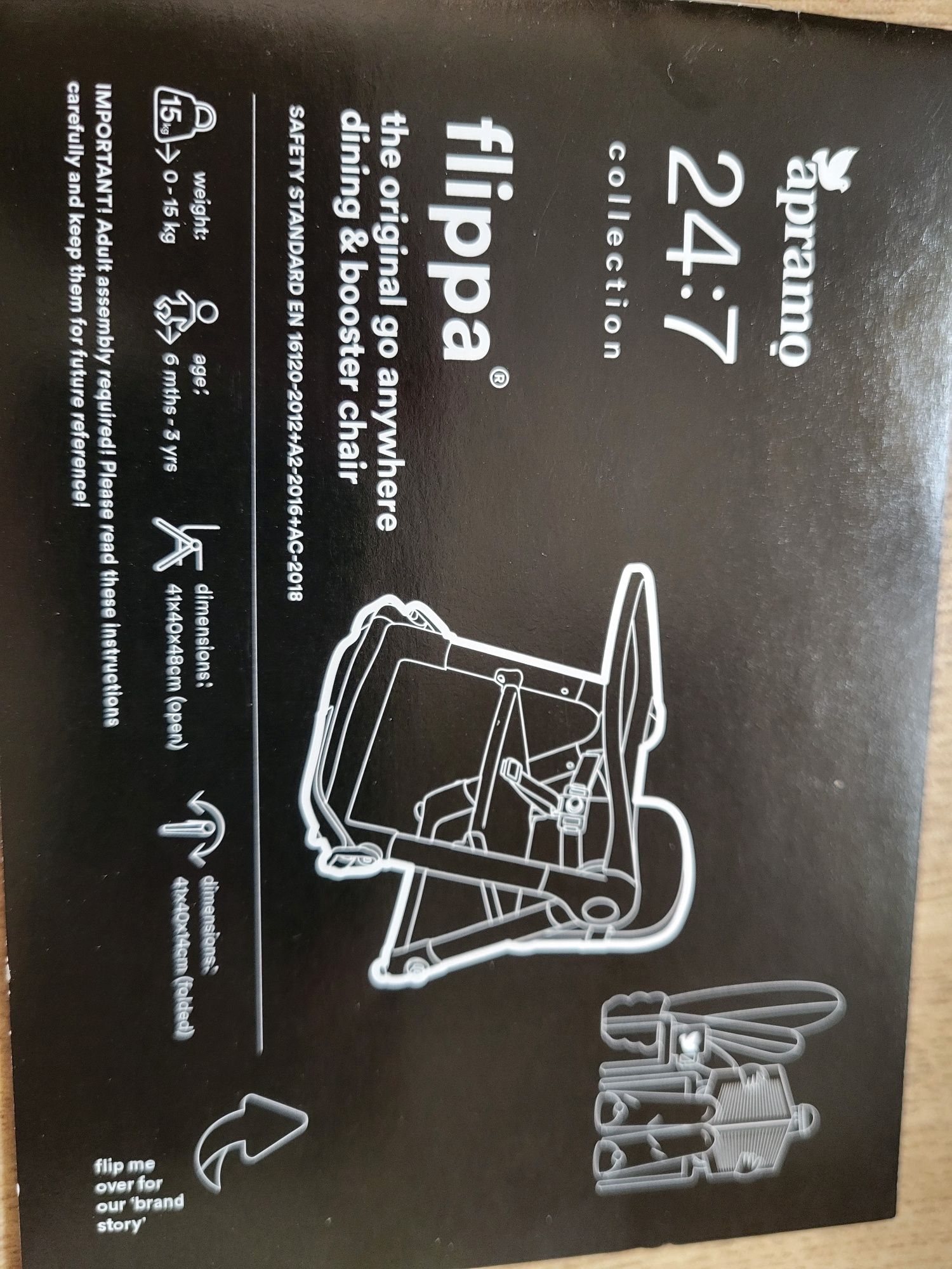 Krzesełko karmienie dziecko