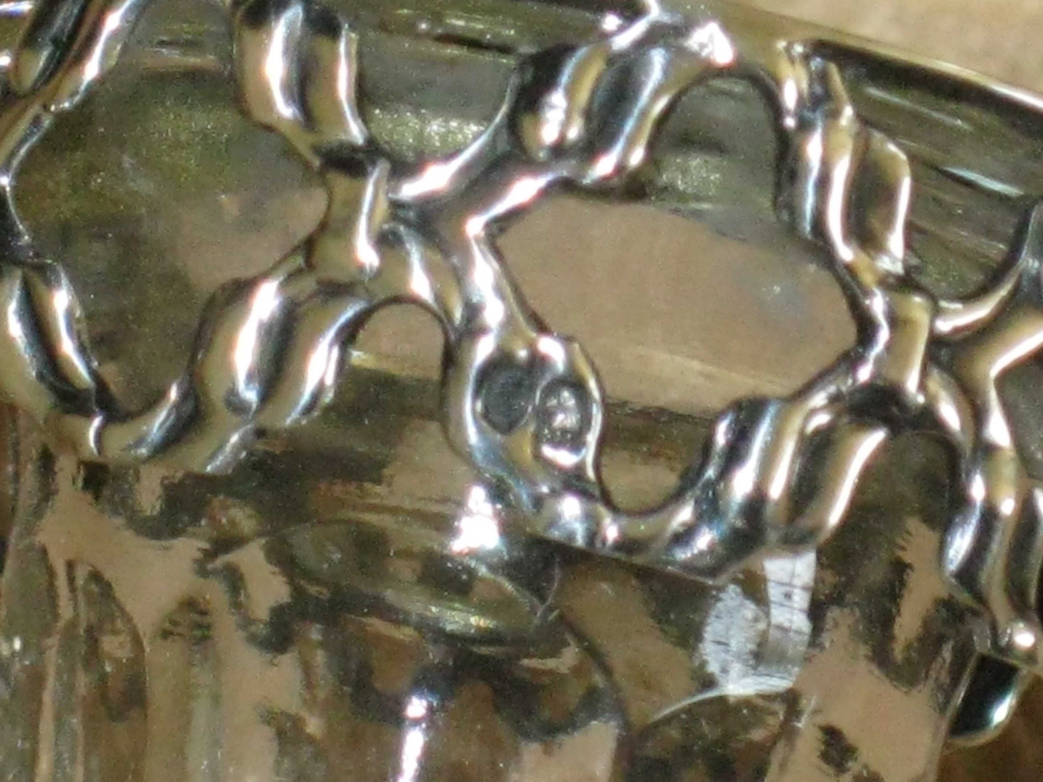 Frasco Cristal ATLANTIS C/Prata Maciça de Lei 925``mil.