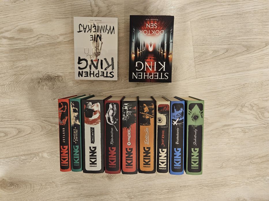 Stephen King 11 książek twarda oprawa nowe