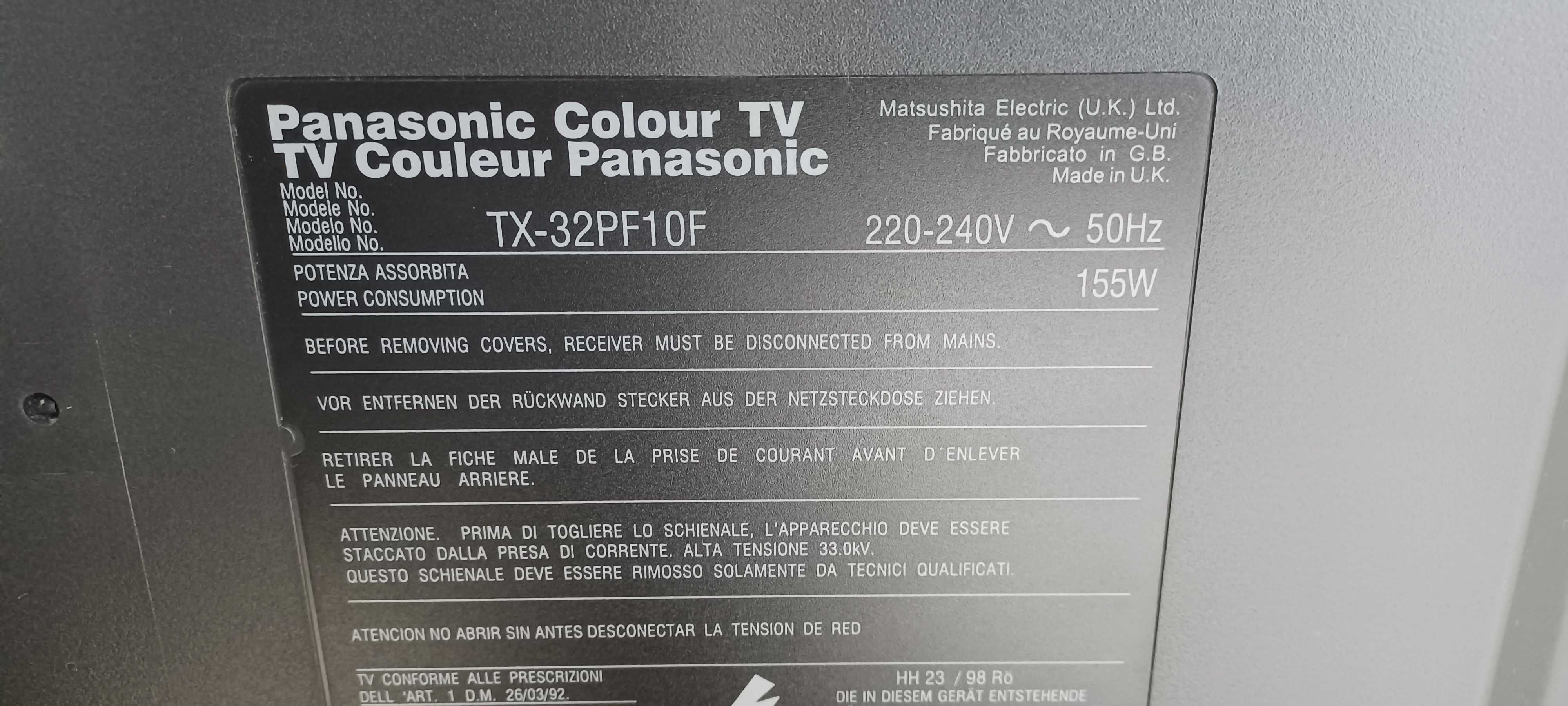 TV Panasonic-Quintrix  TX32PF10F (com móvel)