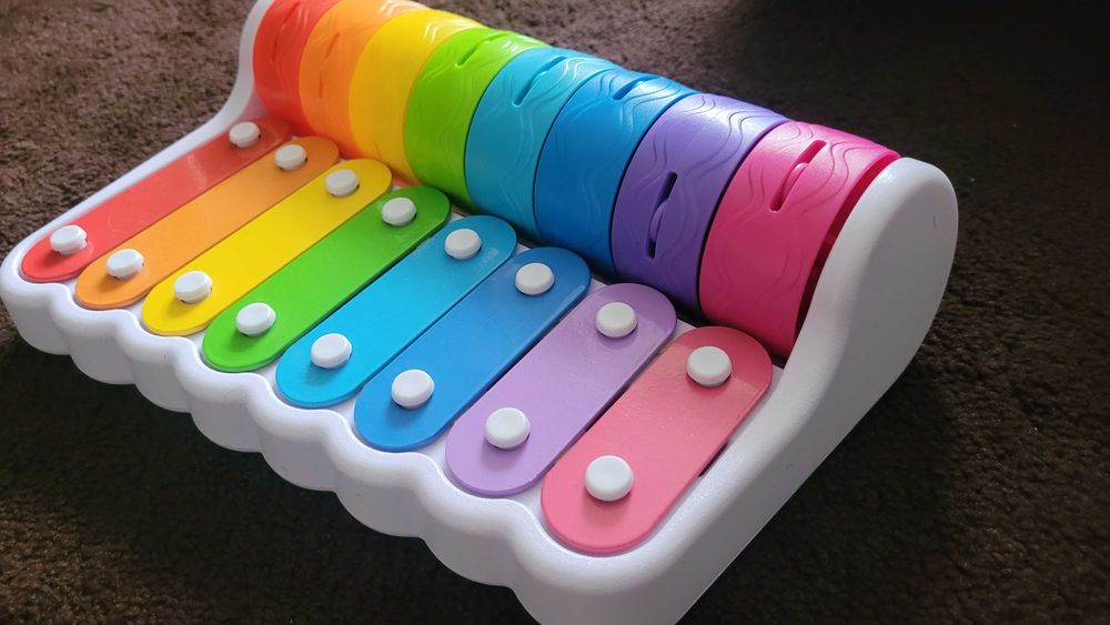 Fat Brain Toys Cymbałki stan idalny
