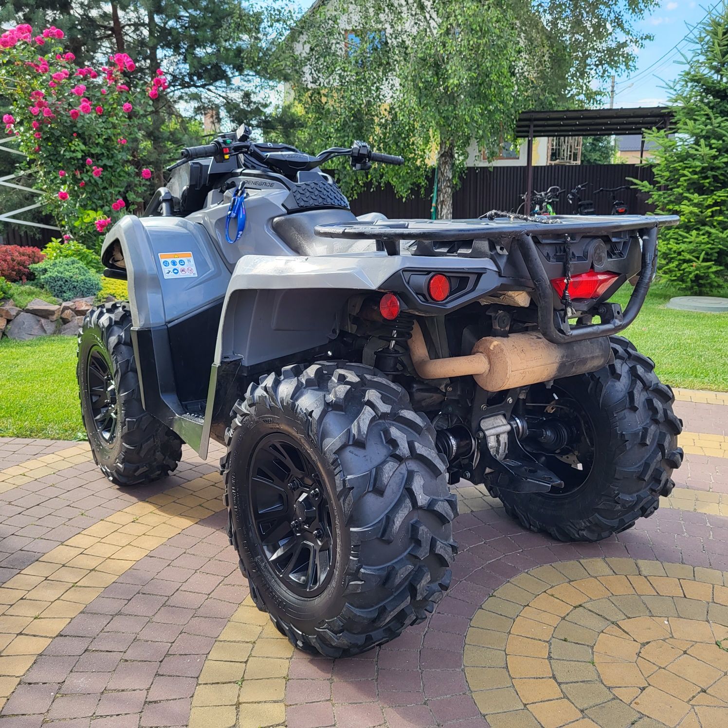 Квадроцикл brp xmr 650. 2022