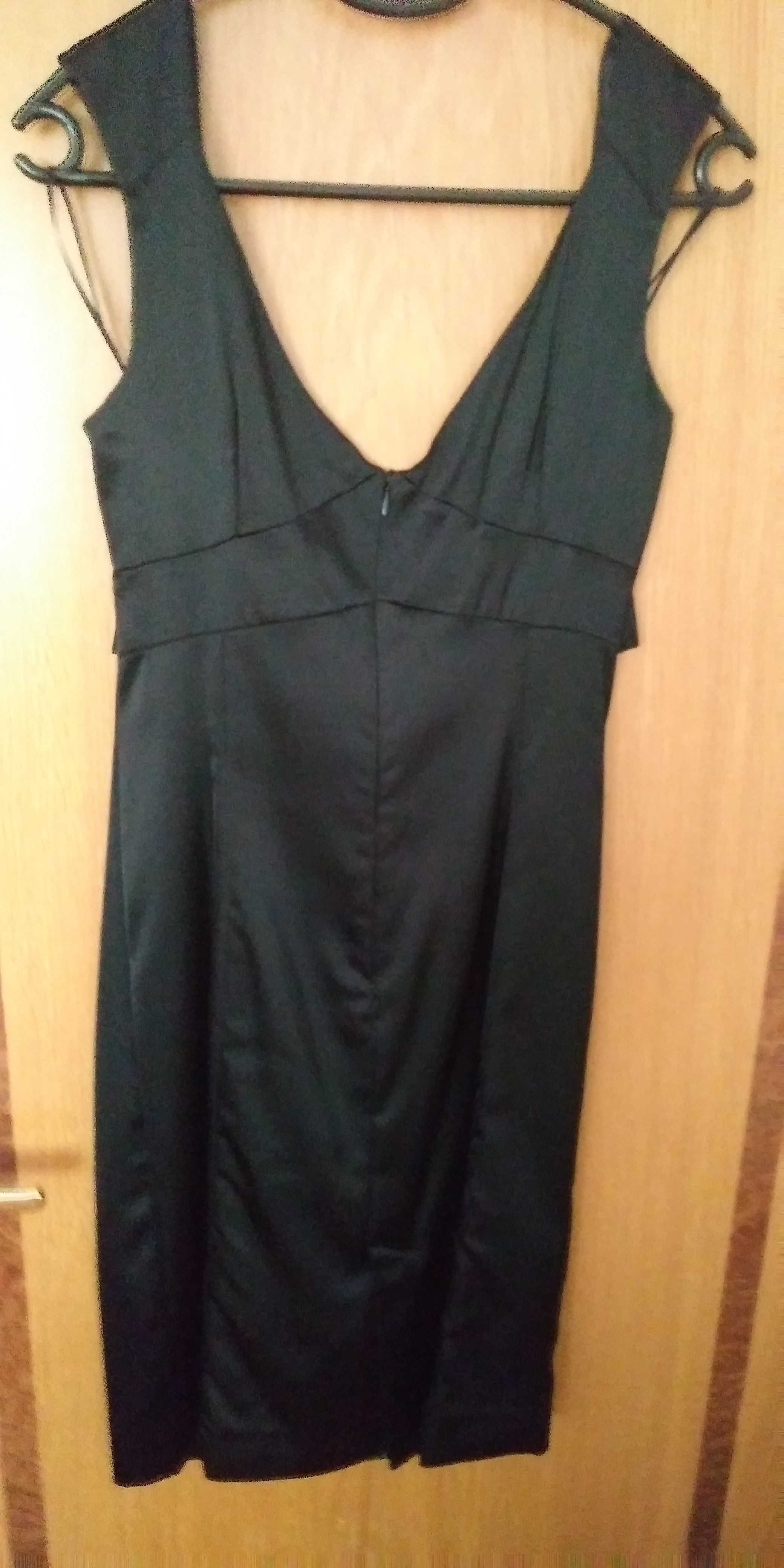 Vestido cerimónia acetinado Mango