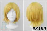 Krótka żółta peruka Rin Kagamine Vocaloid Cosplay wig