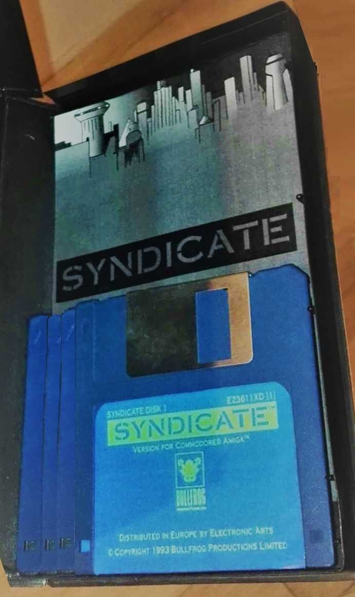 Syndicate - Gry Dyskietki Dla Amiga 500 / 600 / 1200 / 4000