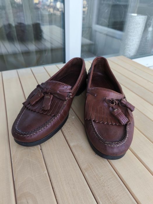 Вінтажні шкіряні лофери Dexter, made in USA,