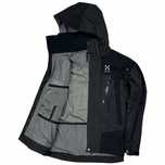 Haglofs Spitz Trekkingowa Kurtka Damska Membrana Gore-tex Logo r. M
