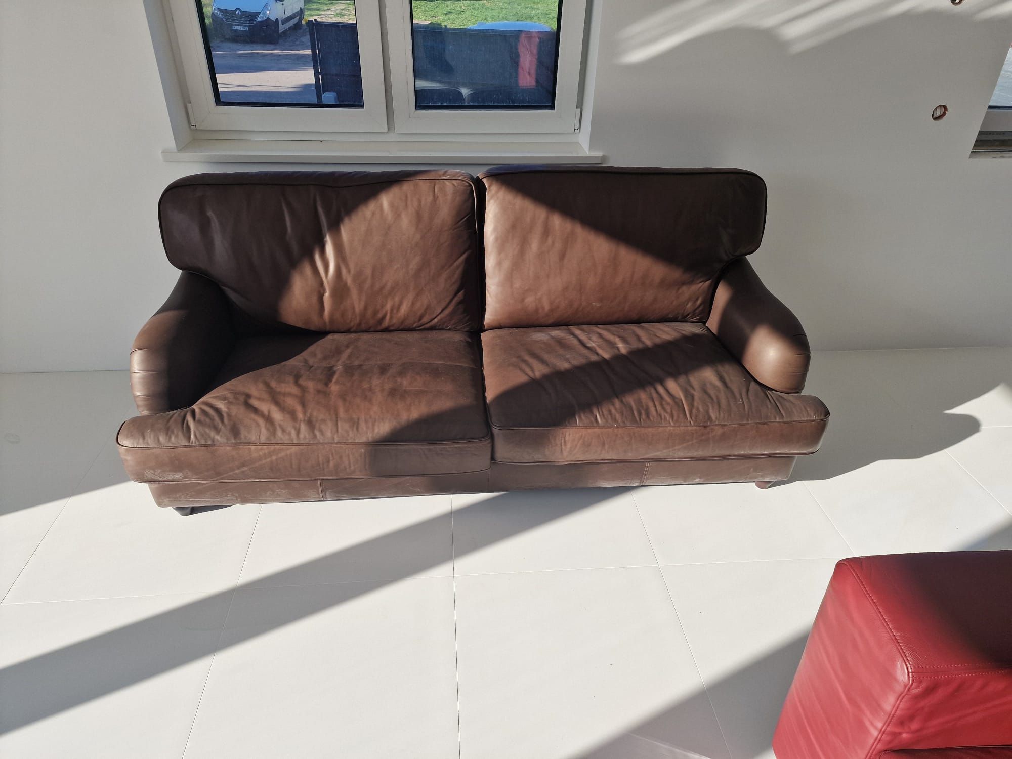 Kanapa sofa skórzana