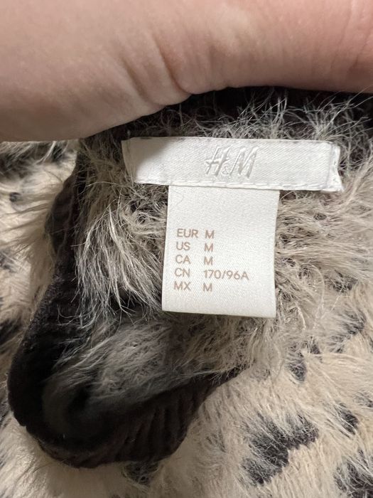Кофта в леопардовий принт h&m