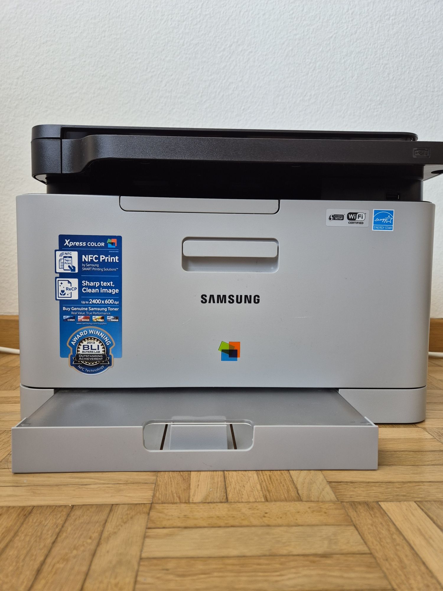 Принтер лазерний кольоровий Samsung c480w WiFi