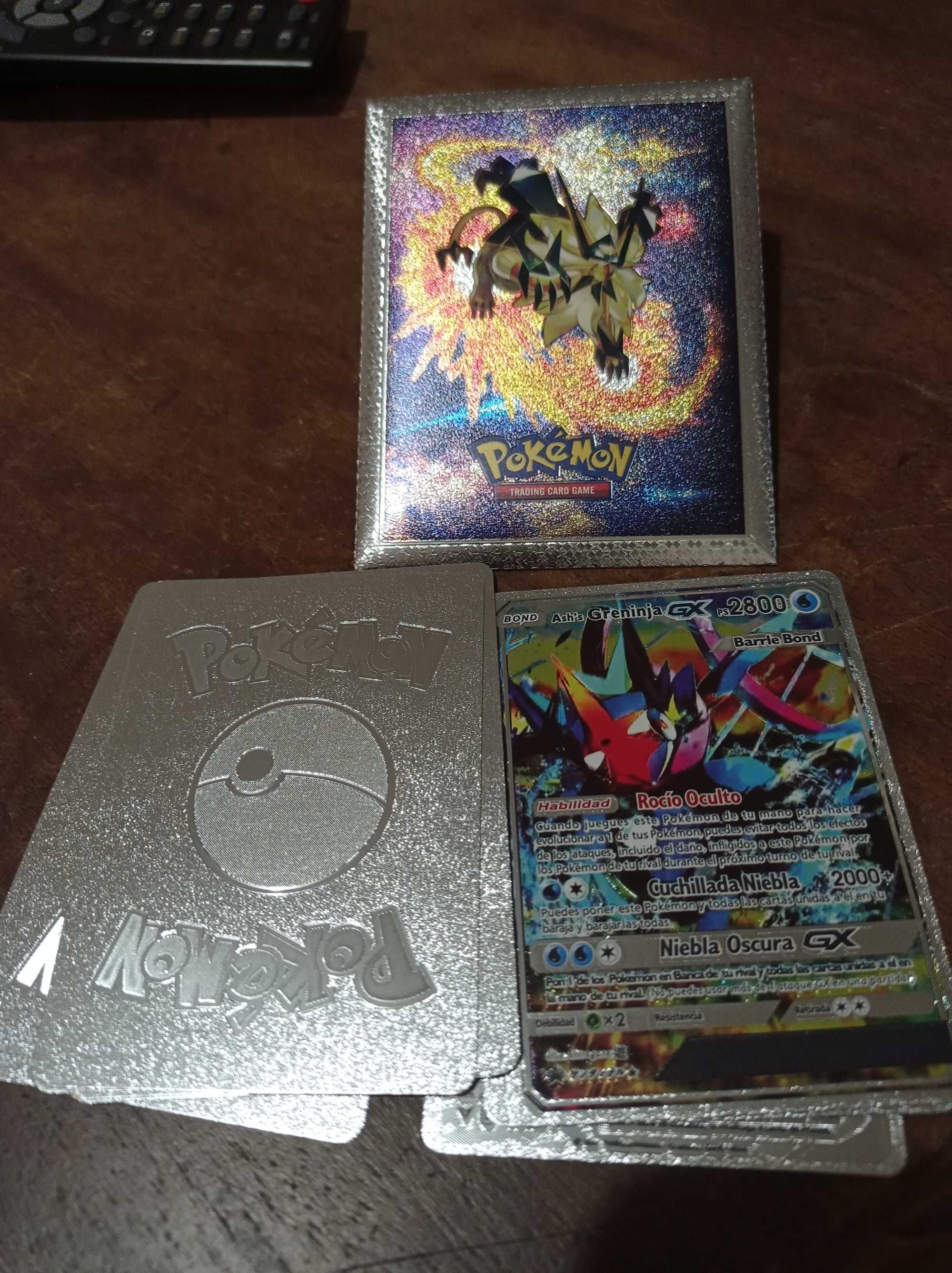 Conjunto de 10 cartas dos Pokémons