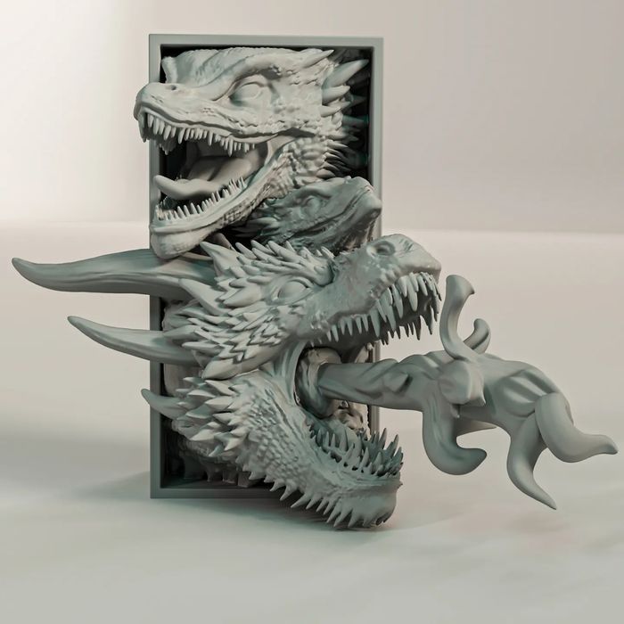 Dragão dragon book 3D
