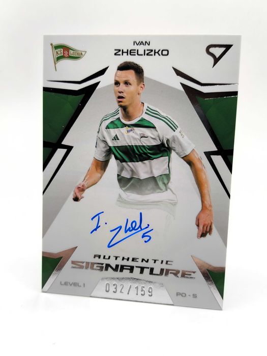 Karta Ivan Zhelizko Lechia Gdańsk SportZoo Ekstraklasa 24/25 Autograf