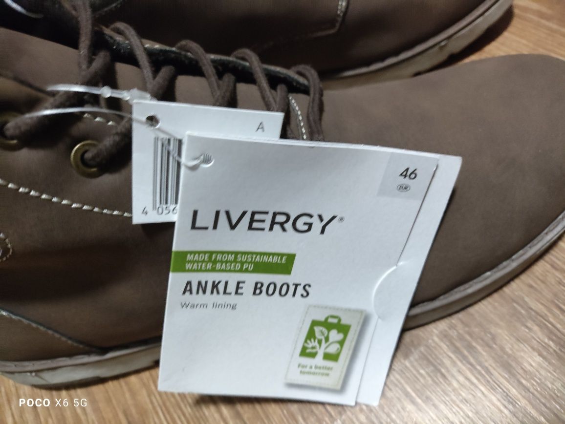 Livergy buty 46 nowe