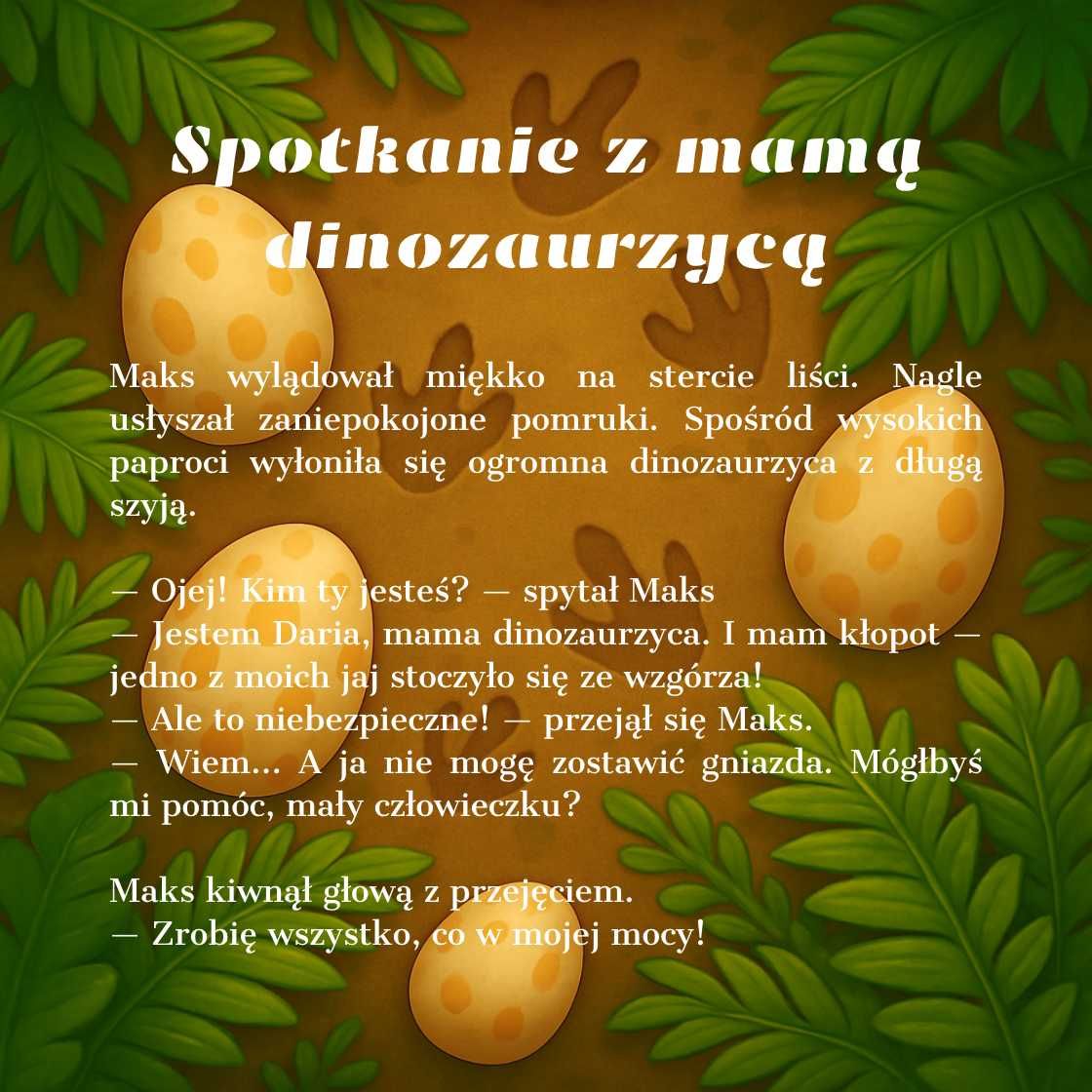 Personalizowana Książeczka dla Twojego dziecka Dinozaury
