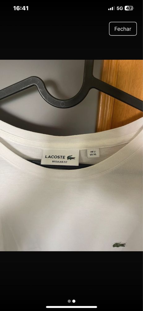 Camisola lacoste