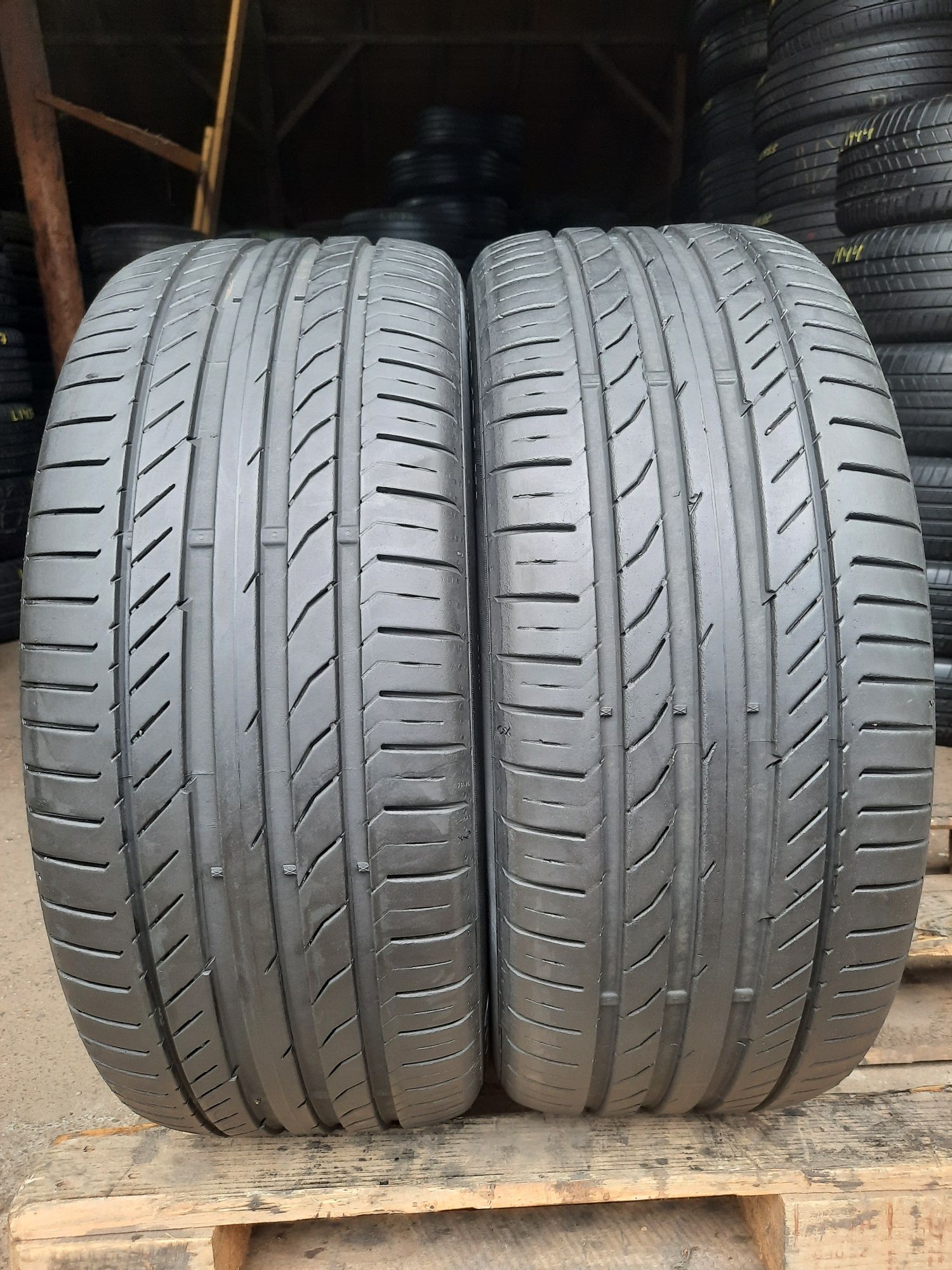 Літні шини 245/45 R19 Continental ContiSportContact 5 2шт. 80% 2020