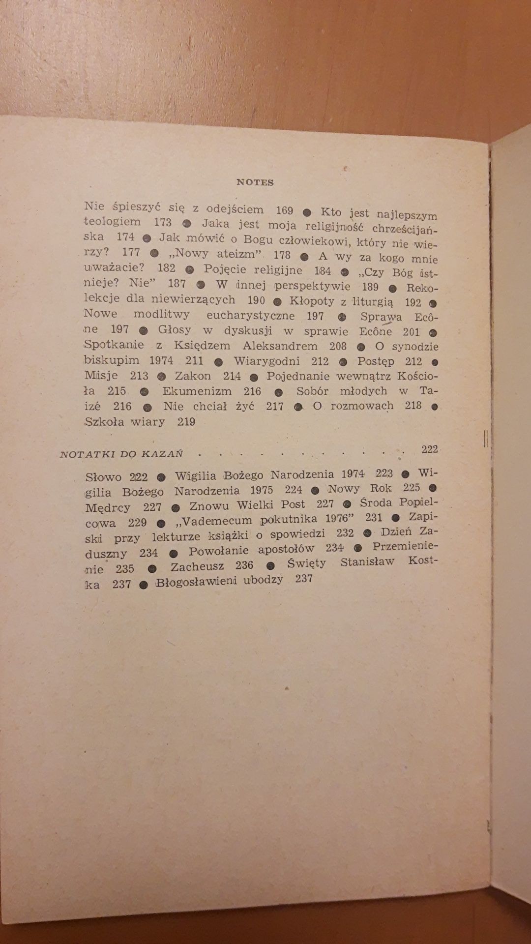Adam Boniecki Notes, Św. Teresa od Dzieciątka Jezus