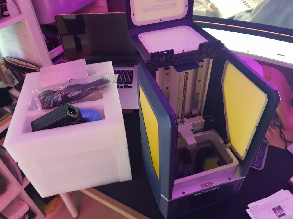 Impressora 3d resina Anycubic photon mono se Nova