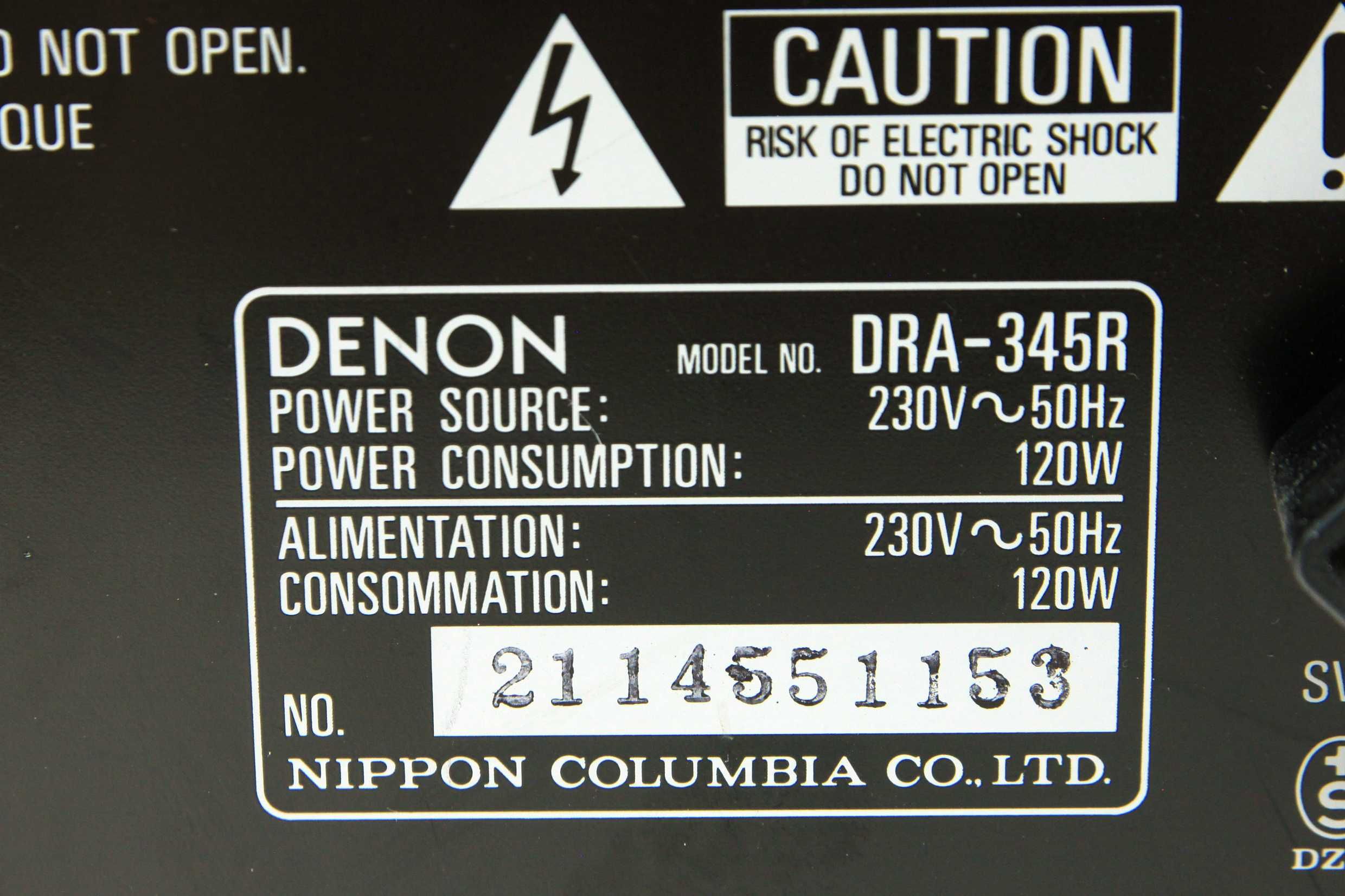 Amplituner DENON  DRA-345R