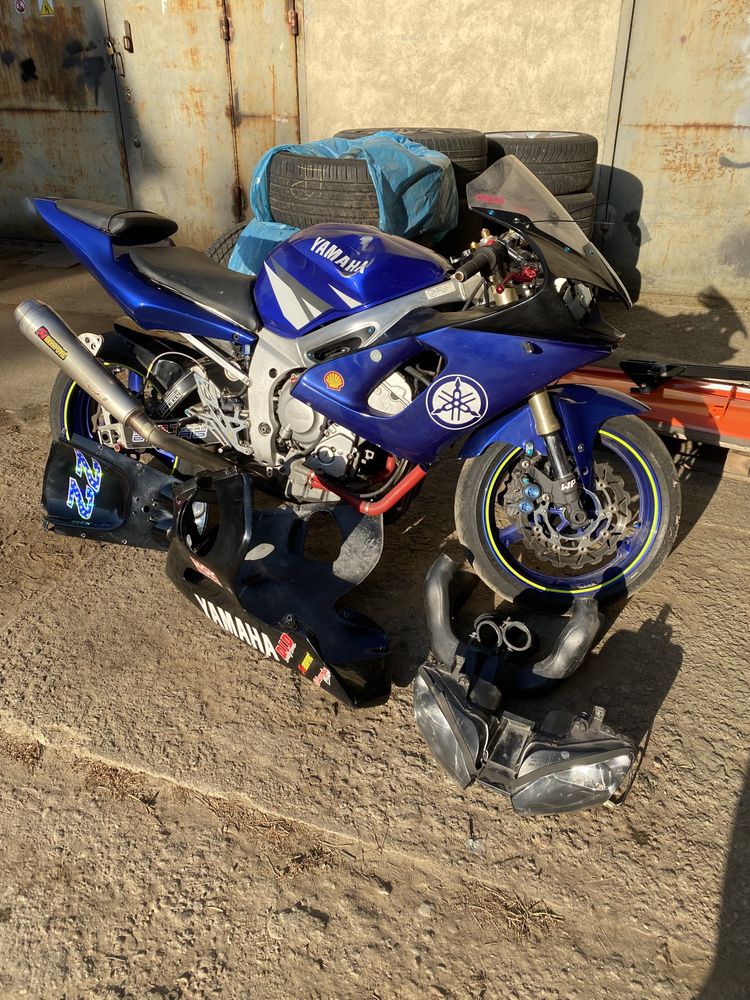 Yamaha r6 torowa sportowe dodatki arrow , WP , akrapovic ,czesci