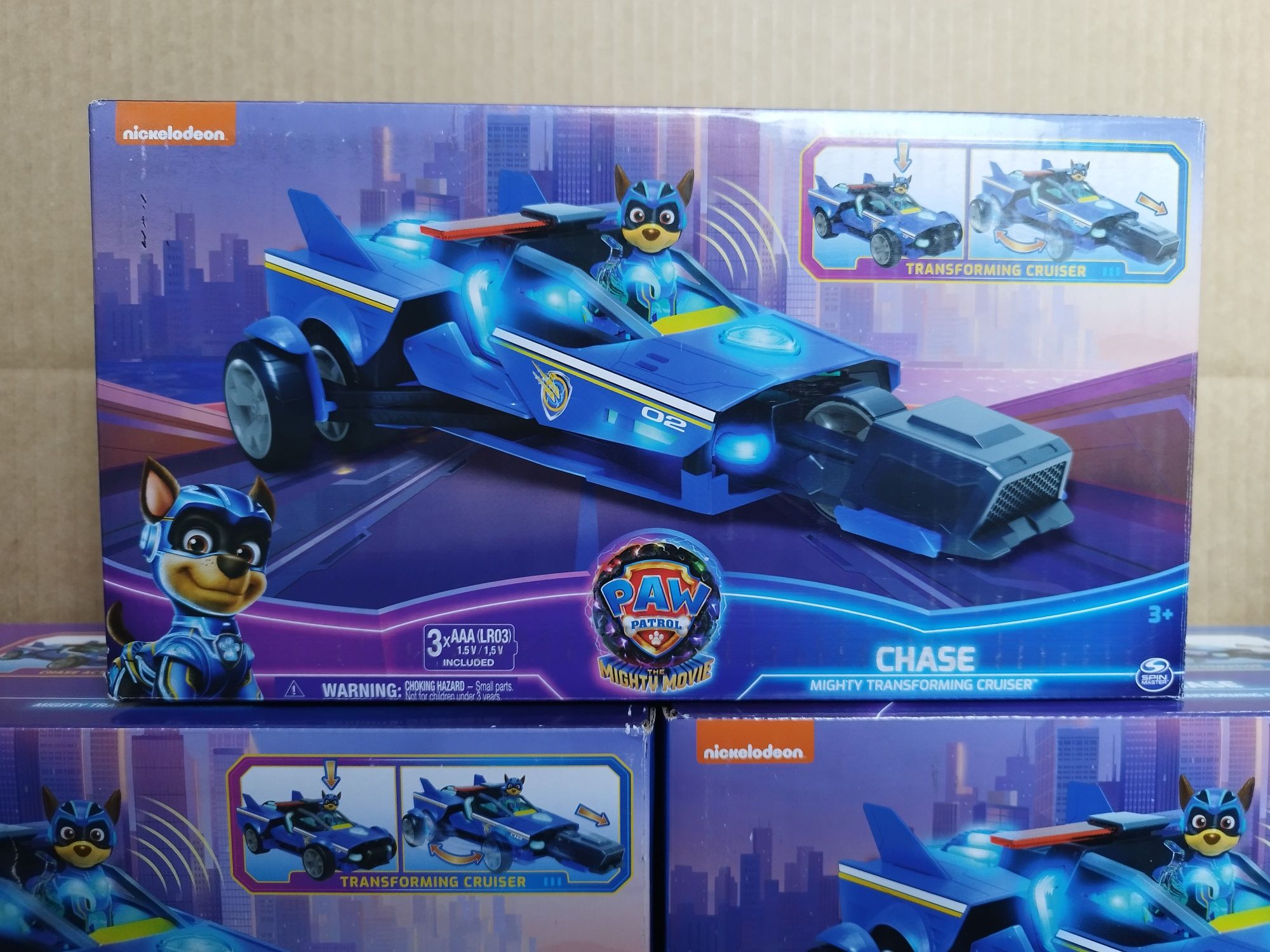 Paw Patrol: The Mighty Movie, Chase’s Mighty Transforming Cruiser