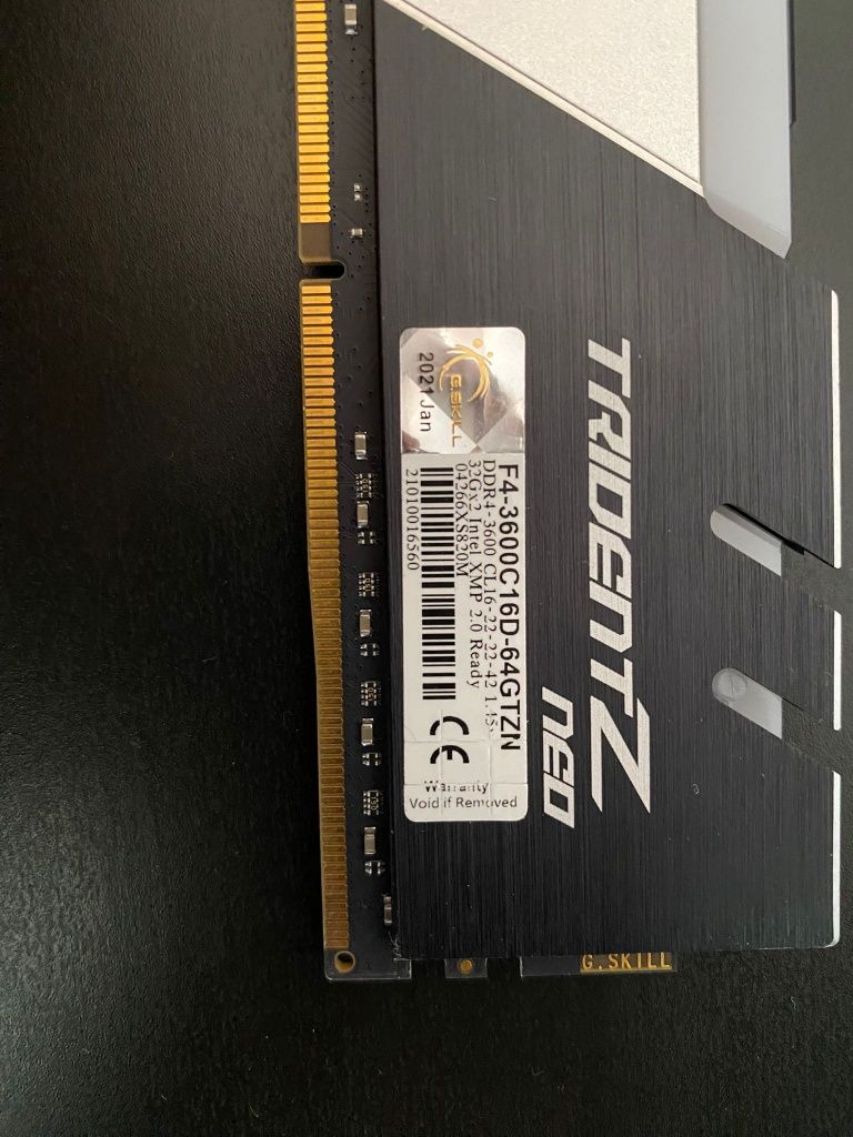 Tridentz NEO 64GB DDR4 3600MHZ (32GBX2)