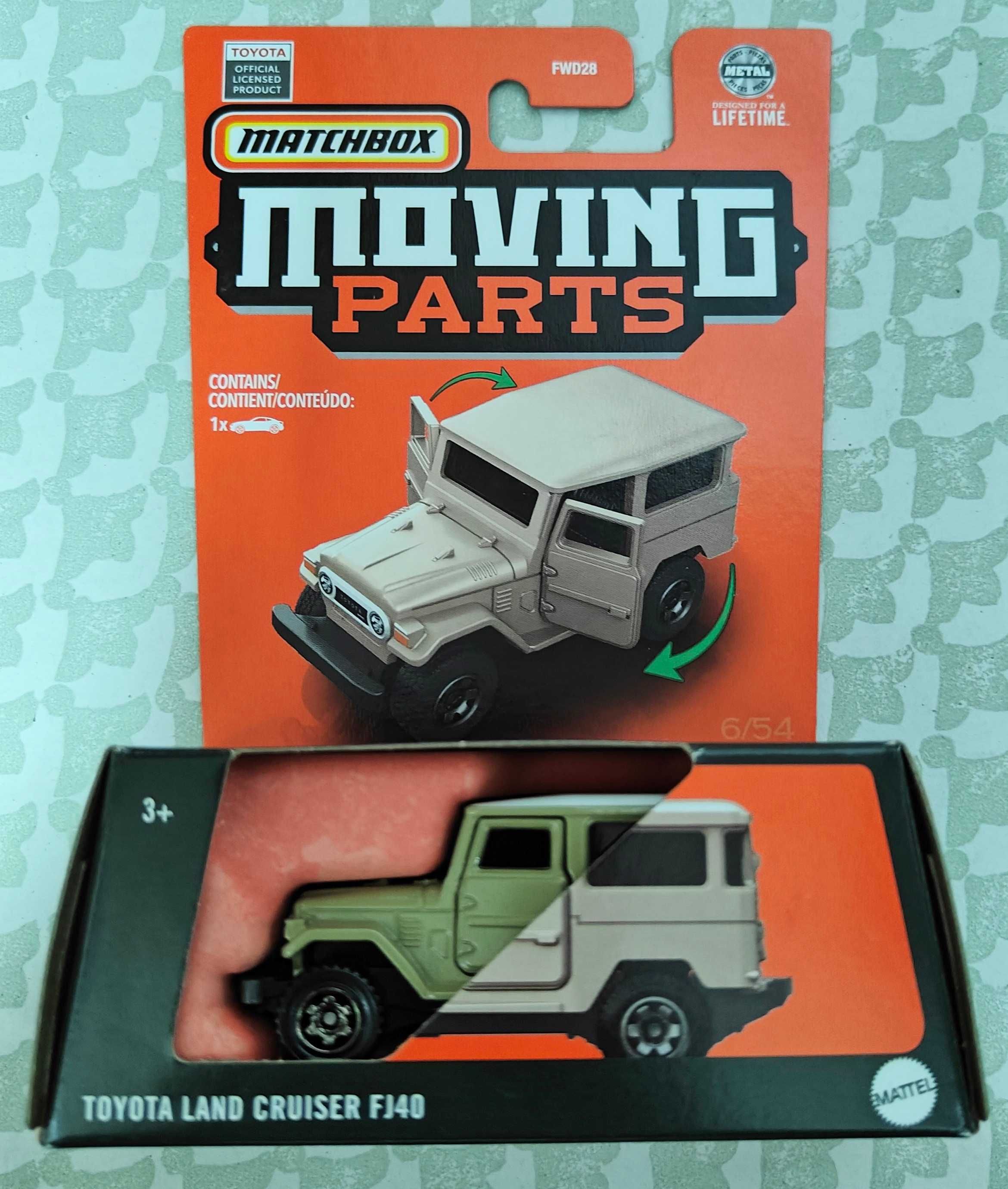 Matchbox Moving Parts Toyota Land Cruiser FJ40