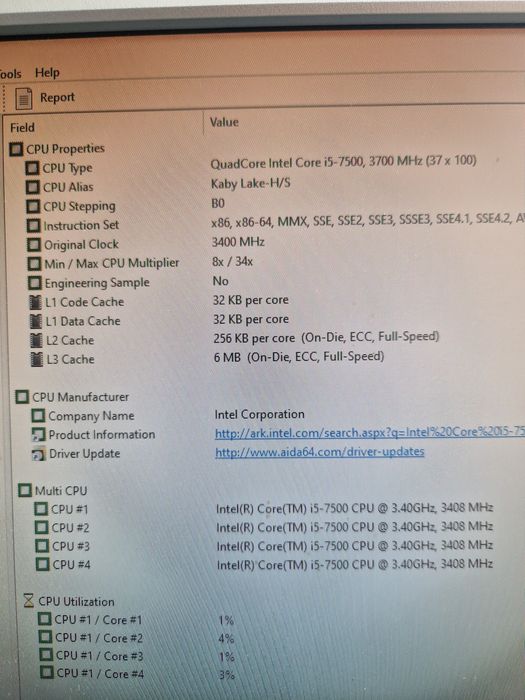 Intel i5-7500 3.8ghz/16gb/Материнка(m.2ssd) Бистрий комплект s1151