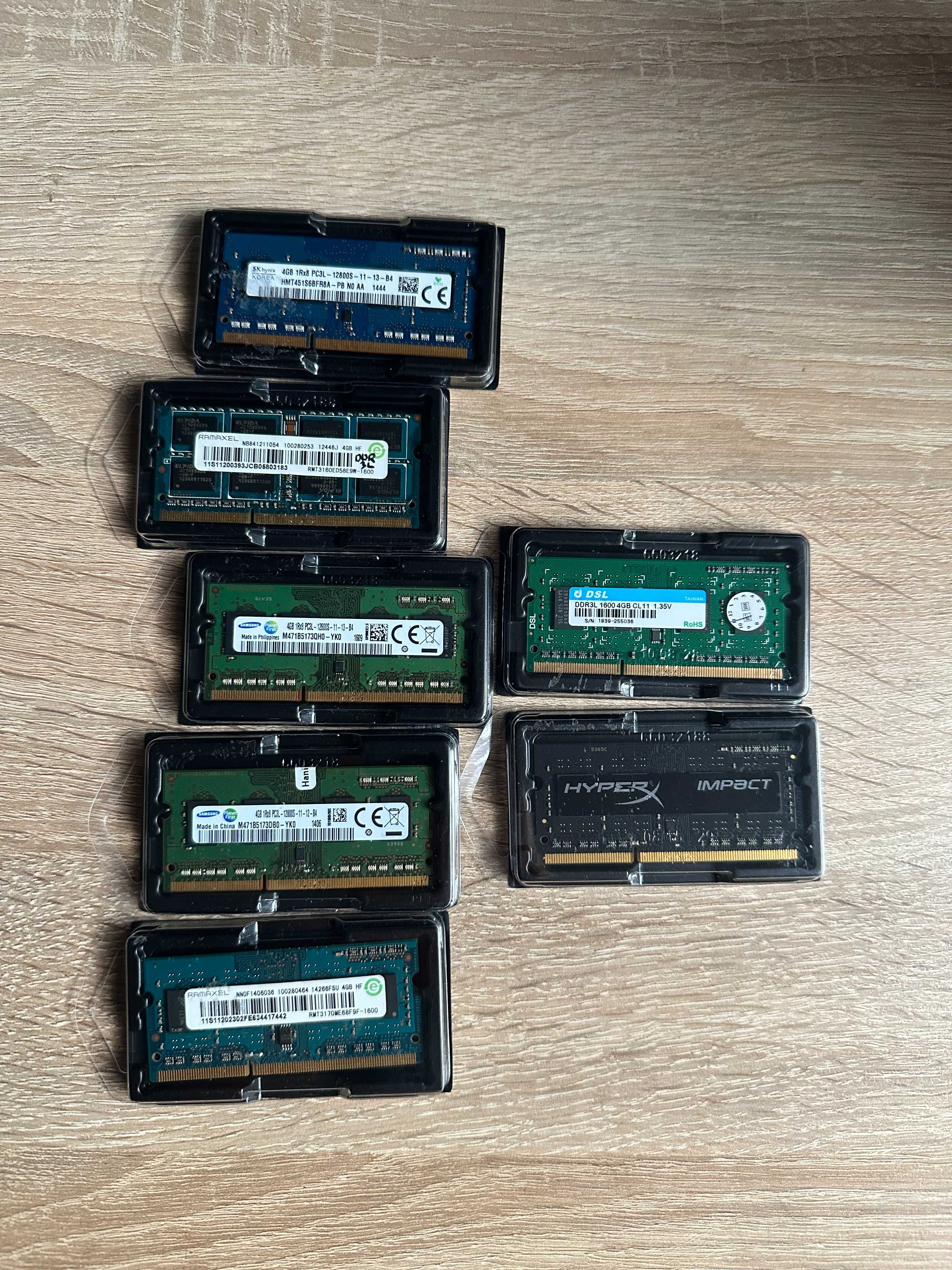 Pamięć ram DDR3L SO-DIMM 4GB