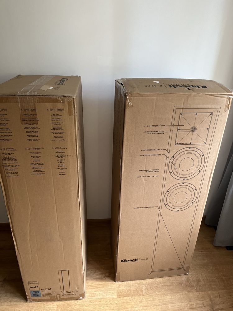 2x Klipsch R-620F NOWE