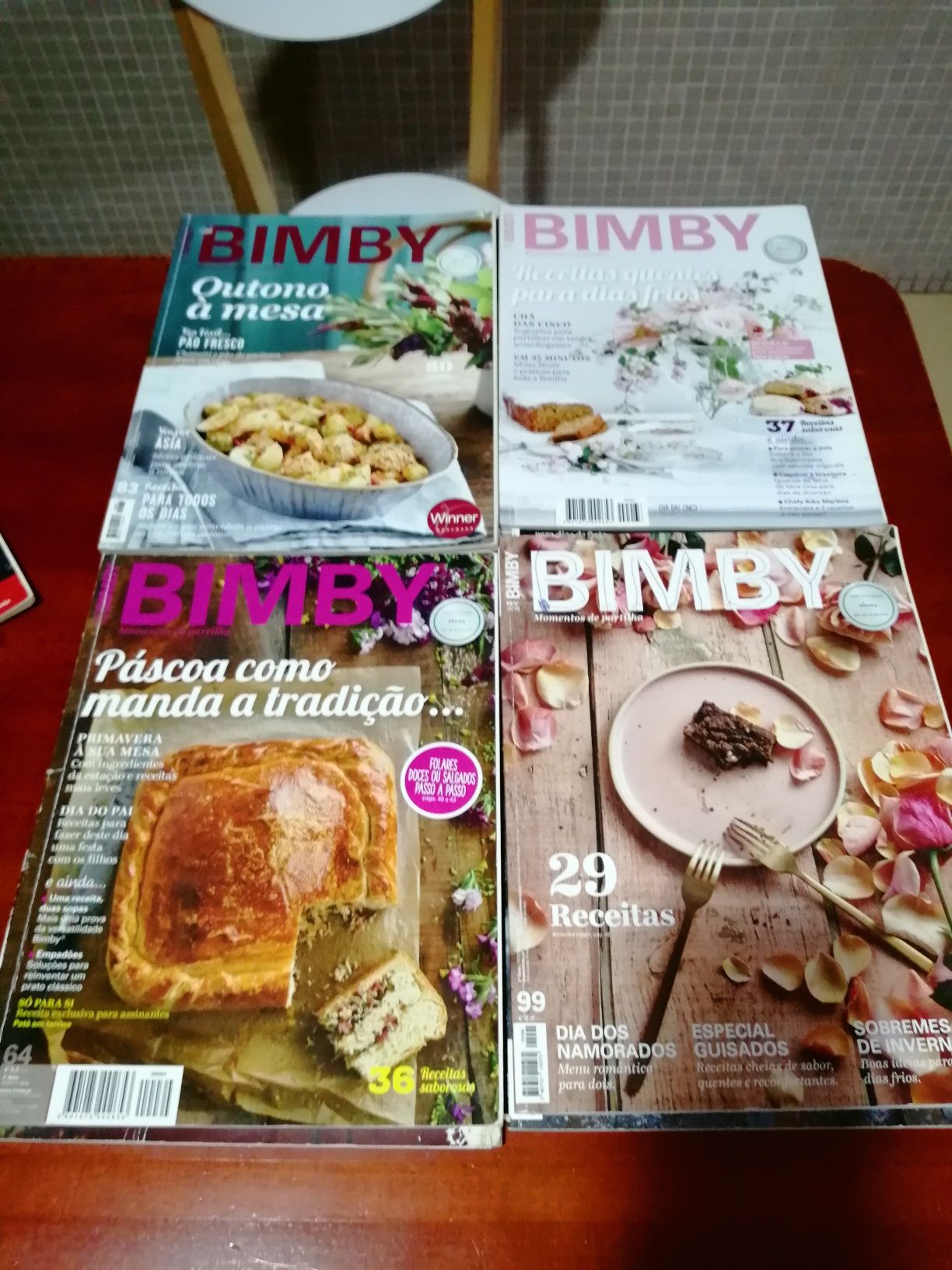 Várias revistas Bimby