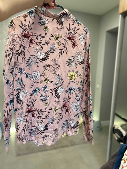 НОВА Сорочка жіноча CROPP нова, квітковий принт