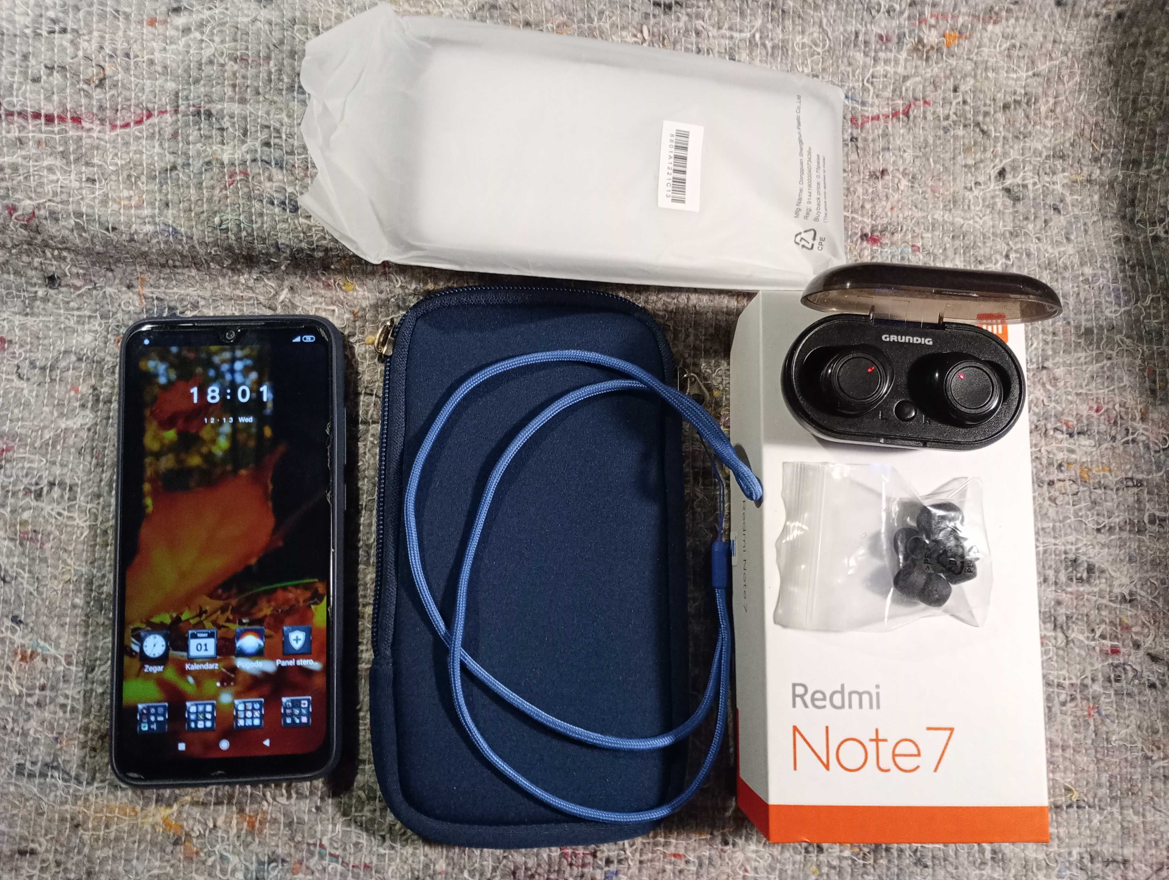 Sprzedam używanego smartfona Xiaomi Redmi Note7
