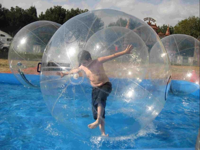 Kula wodna do chodzenia po wodzie 2M TPU zamek water ball zorbing