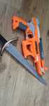 Pistolet NERF + miecz